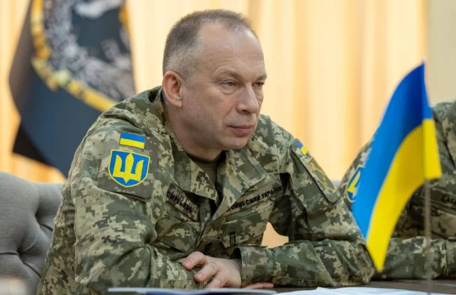 Олександр Сирський, головнокомандувач ЗСУ, на нараді щодо переходу до контрактної армії та ротації