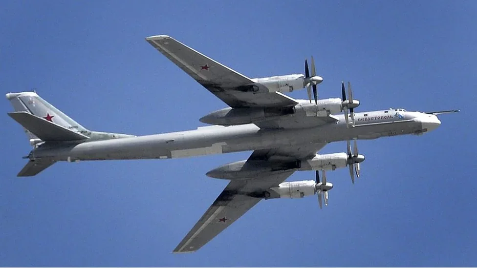 Російський протичовновий літак Ту-142, два з яких знищила Україна