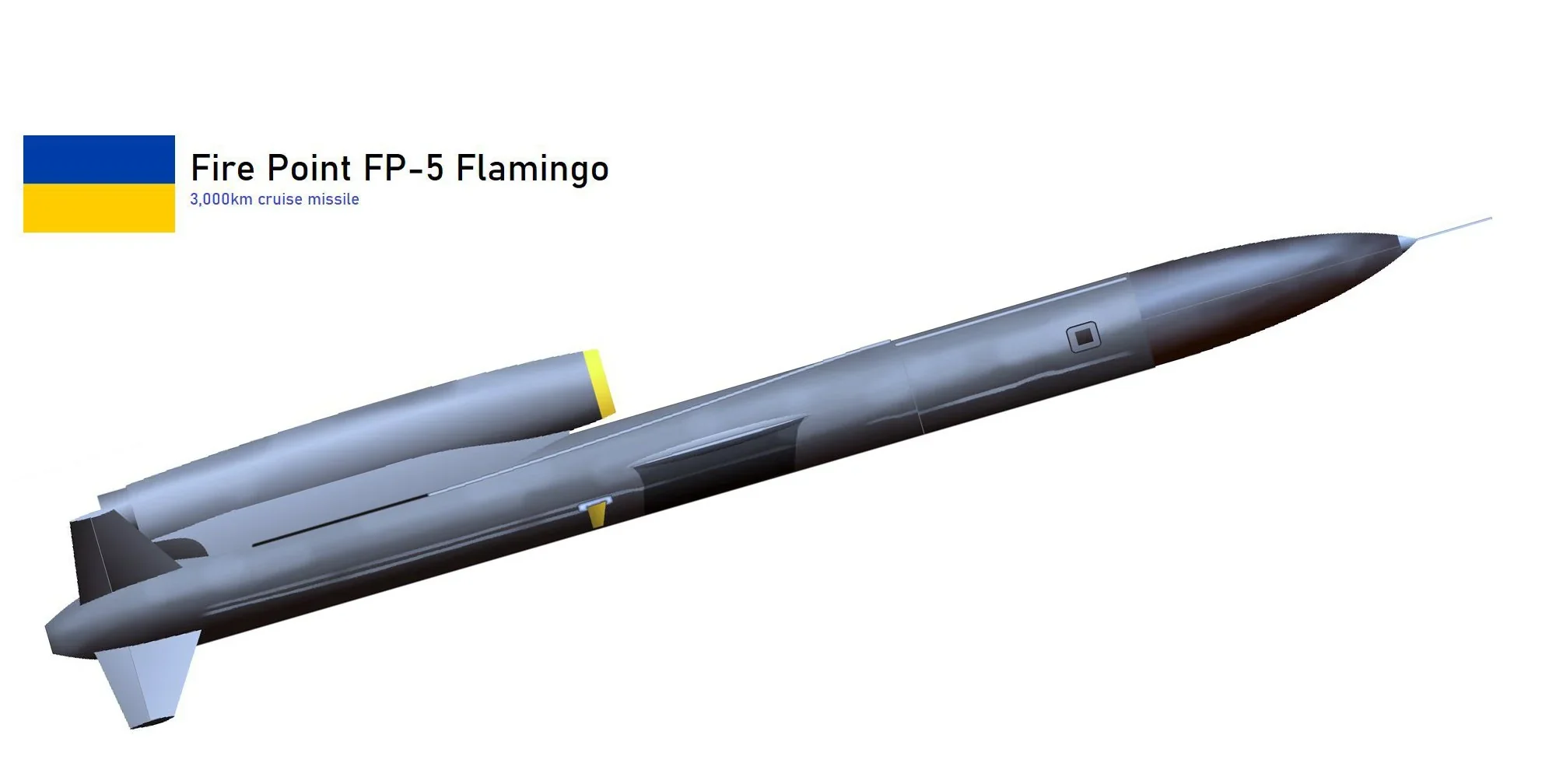 Крилата ракета Fire Point FP-5 Flamingo дальністю 1000 км
